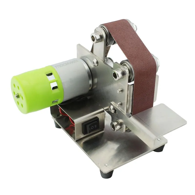 Mini Belt Sander Geevorks, Lixamento Elétrico E Polimento