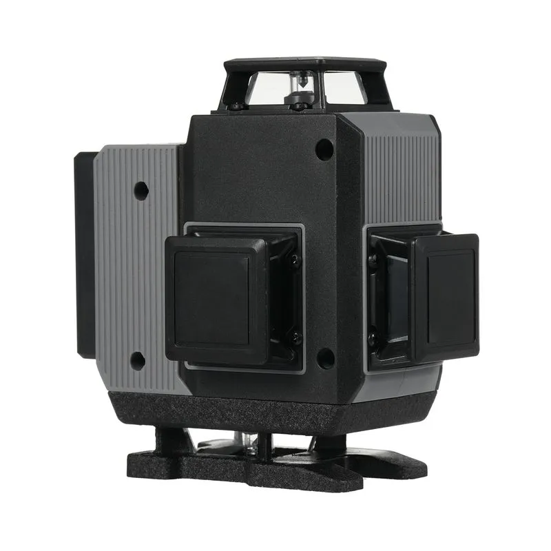 Nível De Laser: 16 Linhas, 4x360°, Linha Cruzada Verde 4d Com Controle Remoto