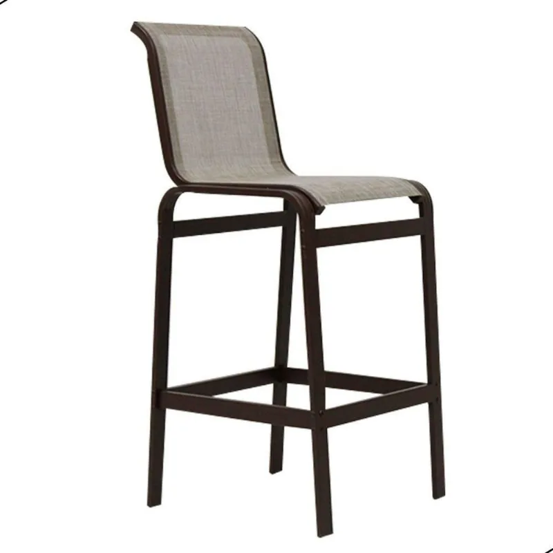 Banqueta Modelo Lótus Premium Marrom Marrom-claro