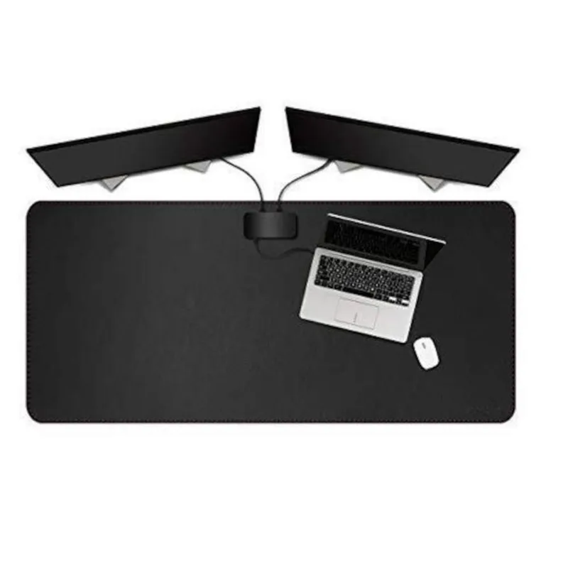 Deskpad Couro Gamer Escritório Mesa Decoração 150X40