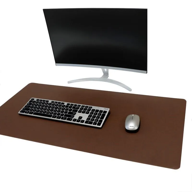 Deskpad Couro Gamer Escritório Mesa Decoração 150x40