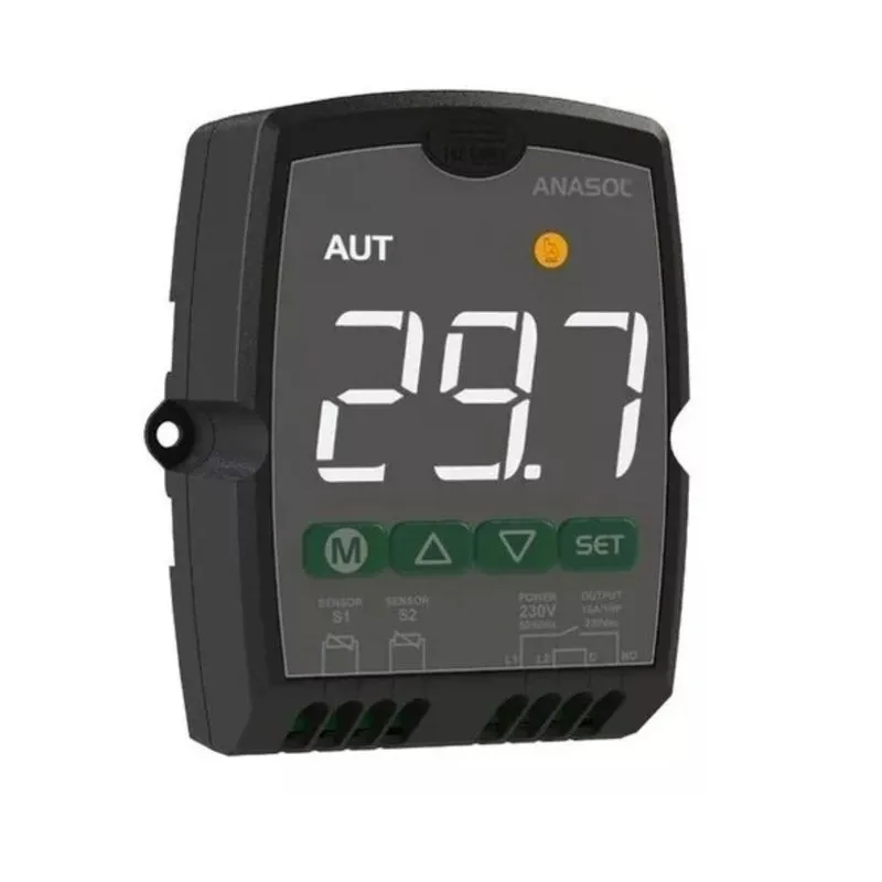 Controlador Diferencial De Temperatura New Anasol Full Gauge