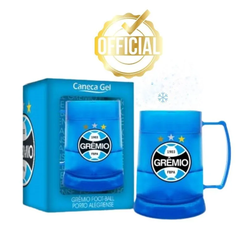 Caneca Copo Gel 300ml Térmica Chopp Cerveja Time Clube