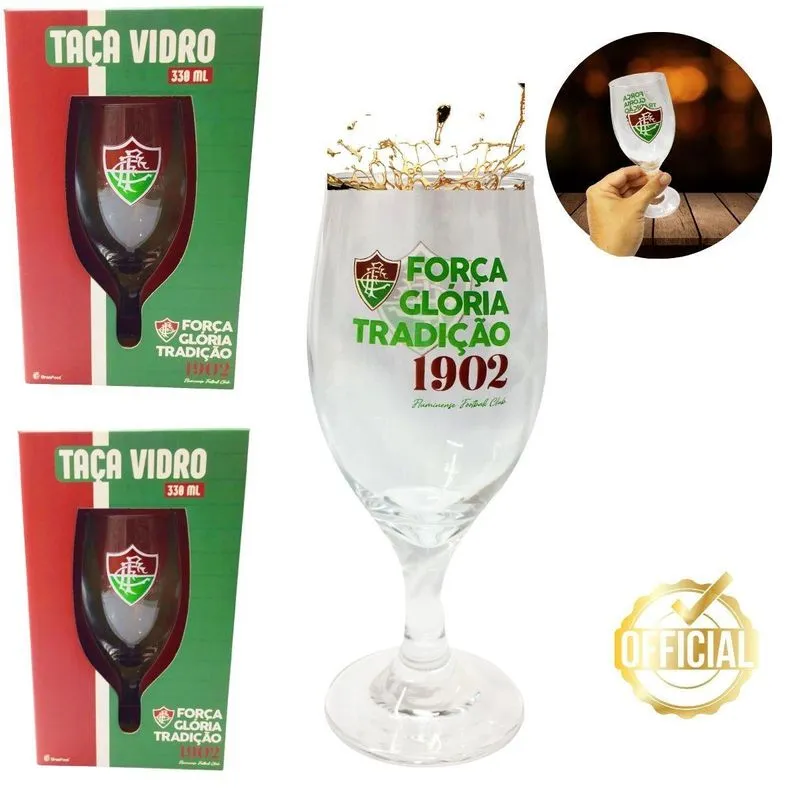 Kit 2un Taças Windsor 330ml Vidro Cerveja Coquetel Chopp Bar