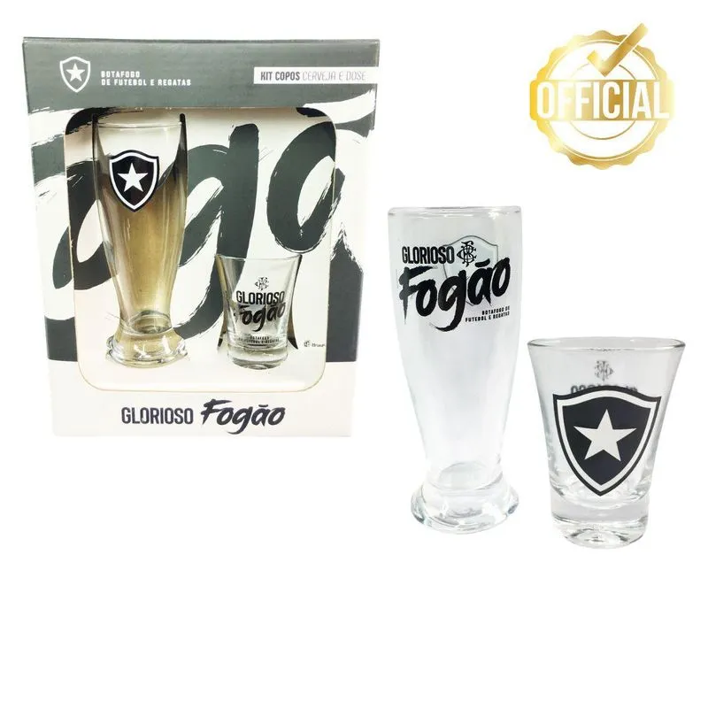 Kit Copo Tulipa Munich 200ml + Copo Shot Dose 60ml Pinga