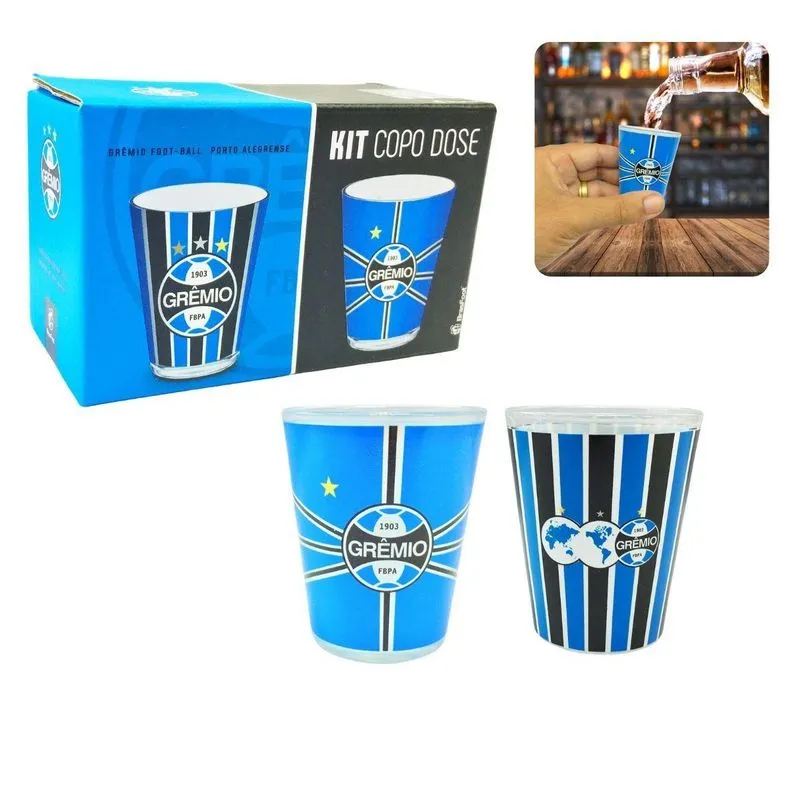 Kit 2un Copo Vidro Dose Shot 60ml Pinga Cachaça Tequila Time