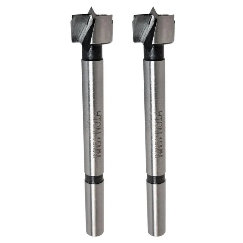 Kit 2 Broca Forstner 15Mm Furadeira Madeira Dobradiça Caneco