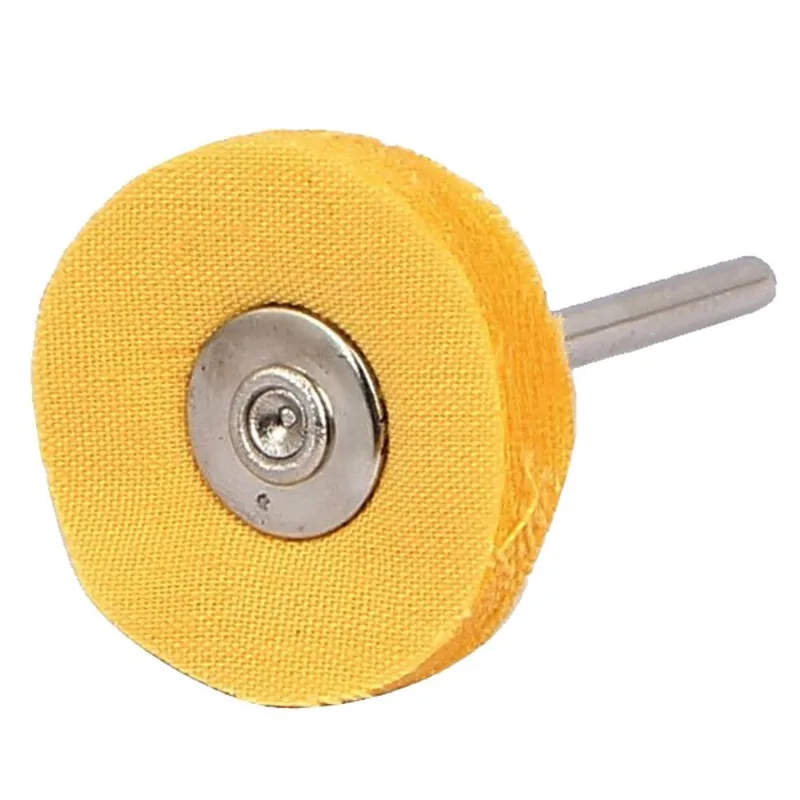 Roda De Flanela 25mm Haste 3mm Para Polir Com Micro Retífica