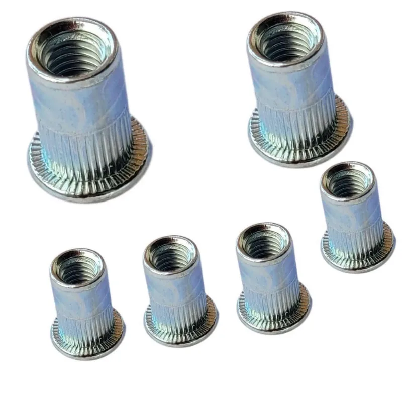 Kit 100 Porca Rebite Rosca Interna M4 M5 M6 M8