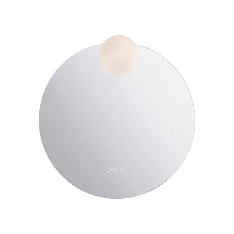 Gia Round LED Wall Mirror 24-Inch