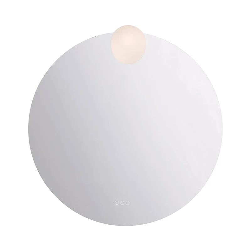 Gia Round LED Wall Mirror 36-Inch