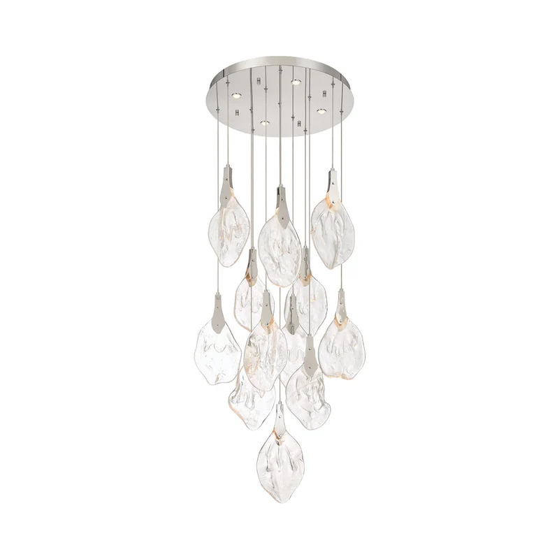 Jateo LED Chandelier Polished Nickel / 16-Light