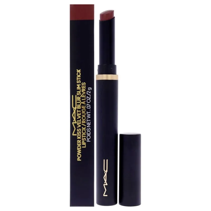Batom Mac Powder Kiss Velvet Blur Slim Stick Rose Mary