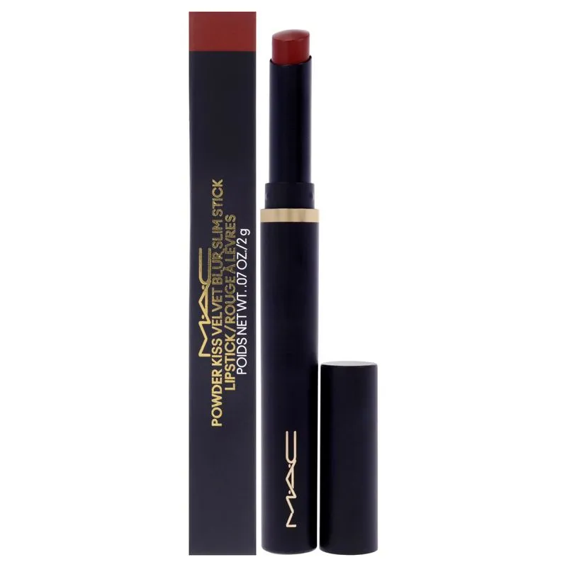 Batom Mac Powder Kiss Velvet Blur Slim Stick Pumpkin