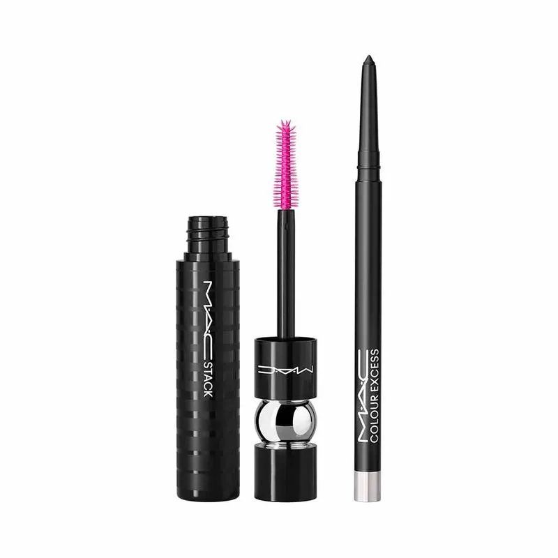 MAC - Kit Edição Give Them Gold - Máscara de Cílios + Lápis de Olhos em Gel Kit