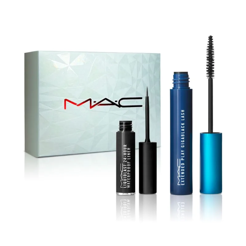 EXTENDED EYES KIT Extended Play Gigablack Lash Intense Black + Liquidlast 24 Hour Waterproof Liner PO 2
