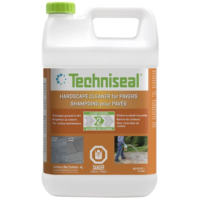 Techniseal Hardscape Cleaner for Paver - Orange Scent - For Outdoor - 4 Litres