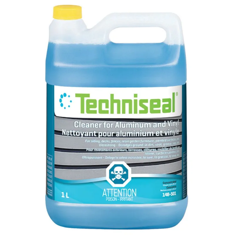 Techniseal Aluminum and Vinyl Cleaner - Blue - Concentrated Formula - 1 L