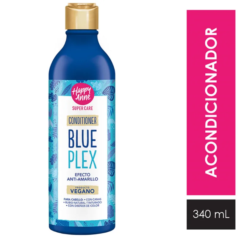 Acondicionador HAPPY ANNE Blue Plex Frasco 340ml
