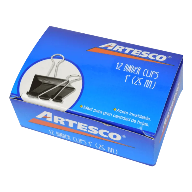 Set de 12 Clips|1"|25mm Set de 12 Clips|1""|25mm