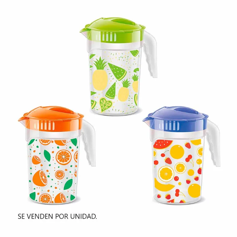 Jarra Polin 4 litros decorado Polinplast