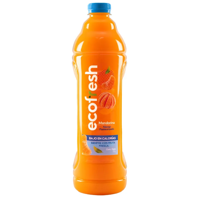 Néctar Mandarina ECOFRESH Botella 1L