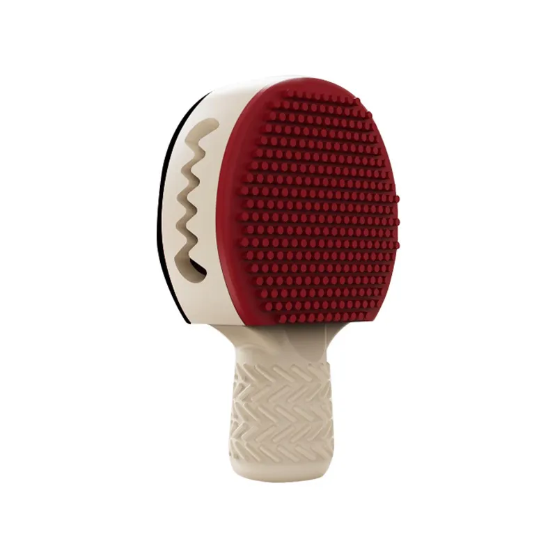 Brinquedo De Remo Para Cães Tpr Chew Dental Training Red Toy