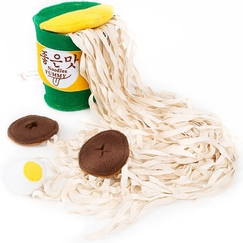 Dog Snuffle Noodle Cup Toy Slow Feeder Puzzle Green