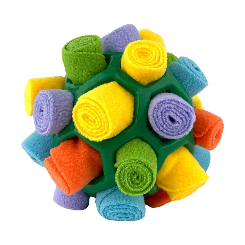 Alimentador Interativo De Quebra-cabeças Dog Snuffle Ball Toy
