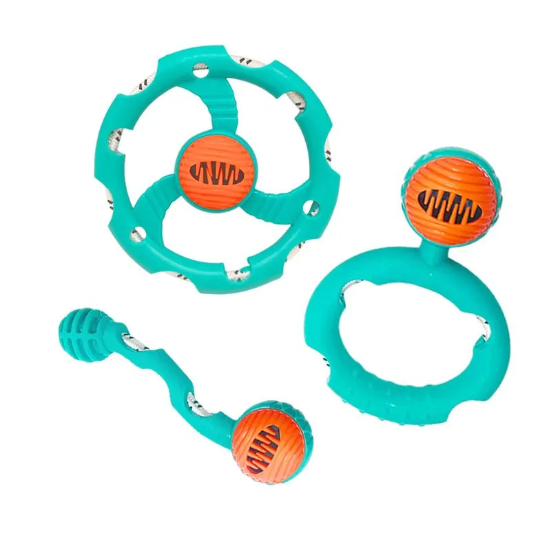 Conjunto De Brinquedos Para Cães Tpr Brinquedos Duráveis De Treinamento De Mastigação Para Cães De Médio/grande Porte