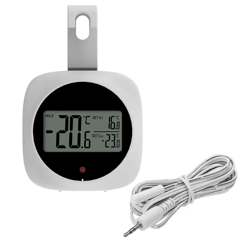 Mini Termômetro Digital Com Sonda Para Geladeira