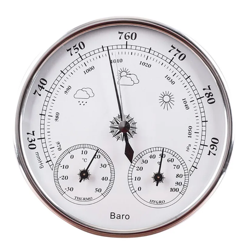 Temperatura, Umidade E Pressão 3 Em 1 Da Estação Meteorológica