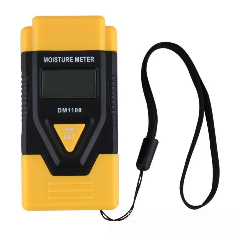 Medidor De Umidade Dm1100 Digital Para Madeira, Solo E Papelão