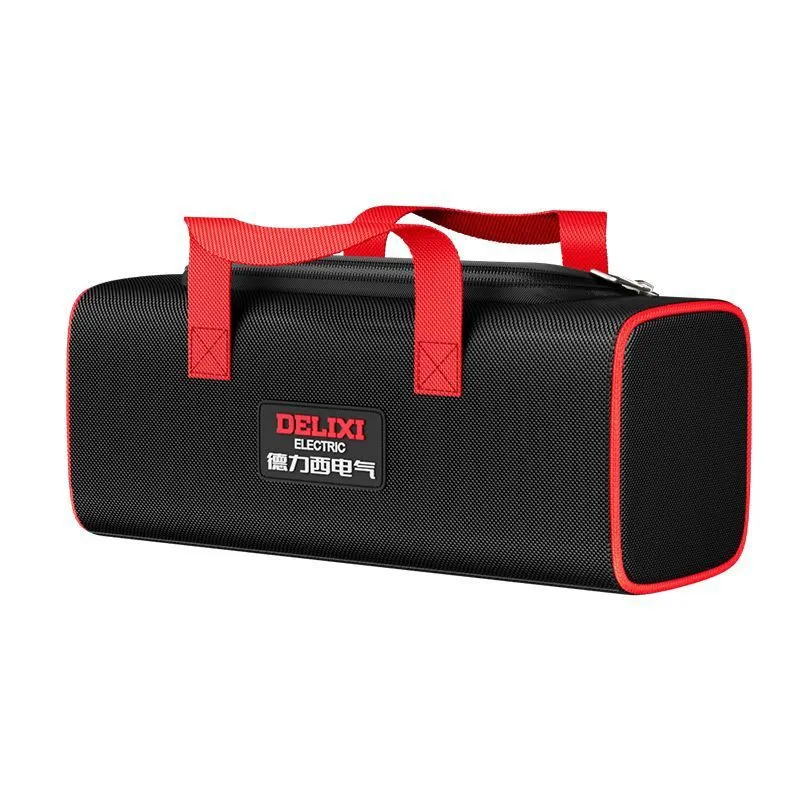 Bolsa De Ferramentas Para Eletricista, Tecido Oxford De Grande Capacidade, Preto