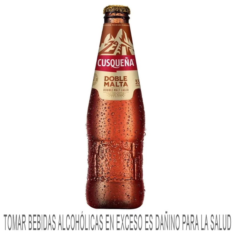 Cerveza CUSQUEÑA Doble Malta Botella 330ml