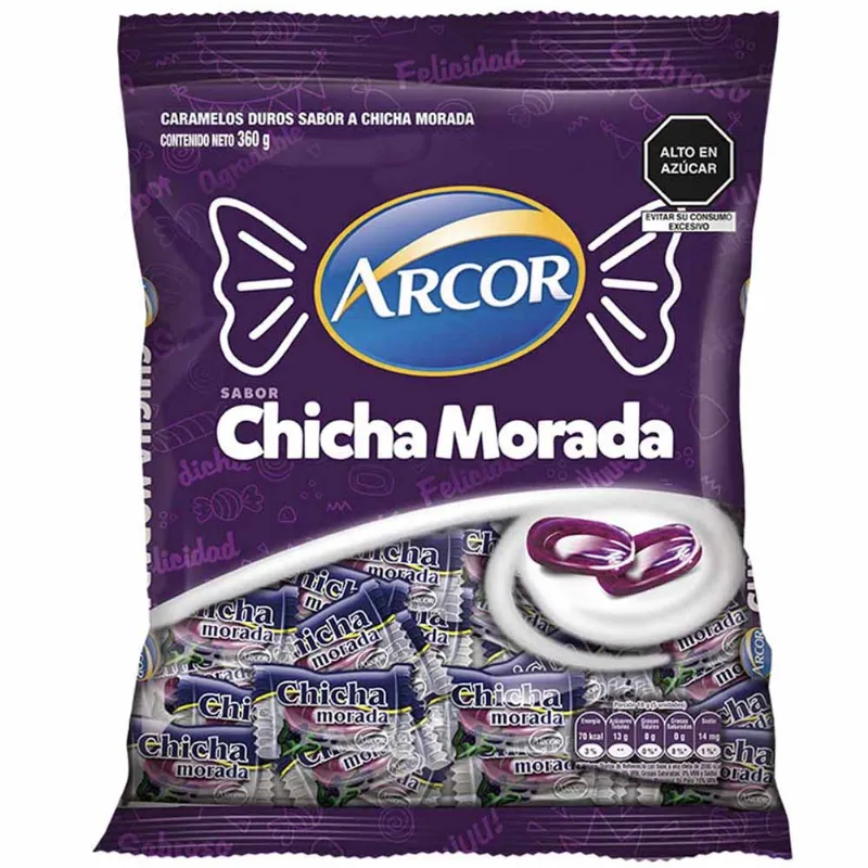 Caramelos ARCOR Chicha Morada Bolsa 360g