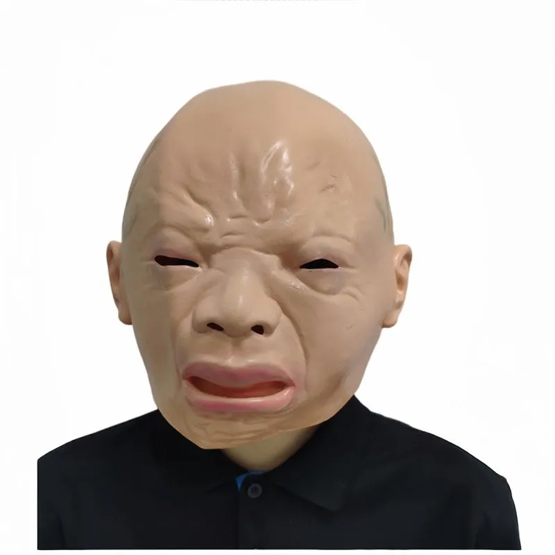 Máscara De Cosplay Cryings Babys Halloween Carnival Easter M Latex