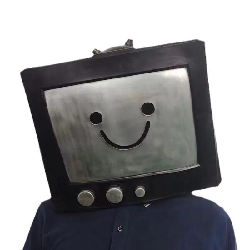 Máscara Cosplay Tv Personals Latex 500g 30x27x25cm Halloween