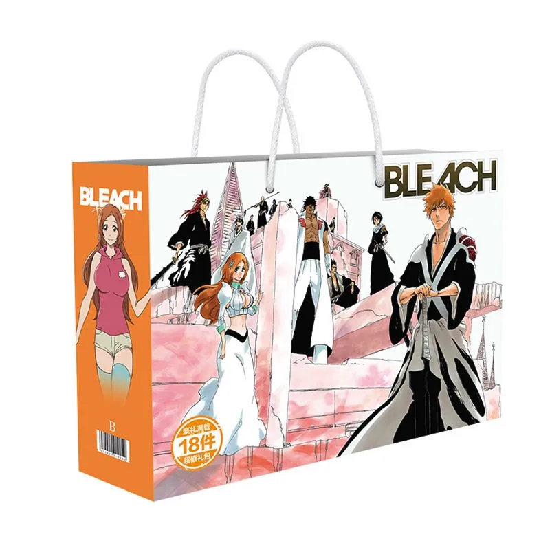 Box Set Bleachs Anime Manga 18 Peças De Adesivo Diy Stand Ani
