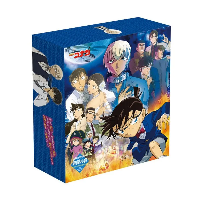 Conjunto De Caixas Detectives Conans Anime Manga 19 Unidades Diy Stand S