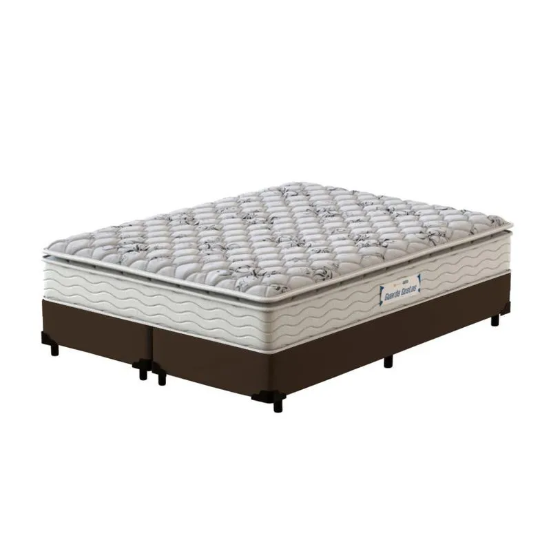 Cama Box Super King Probel ProEvidence Plus Espuma D33 Firme Marrom