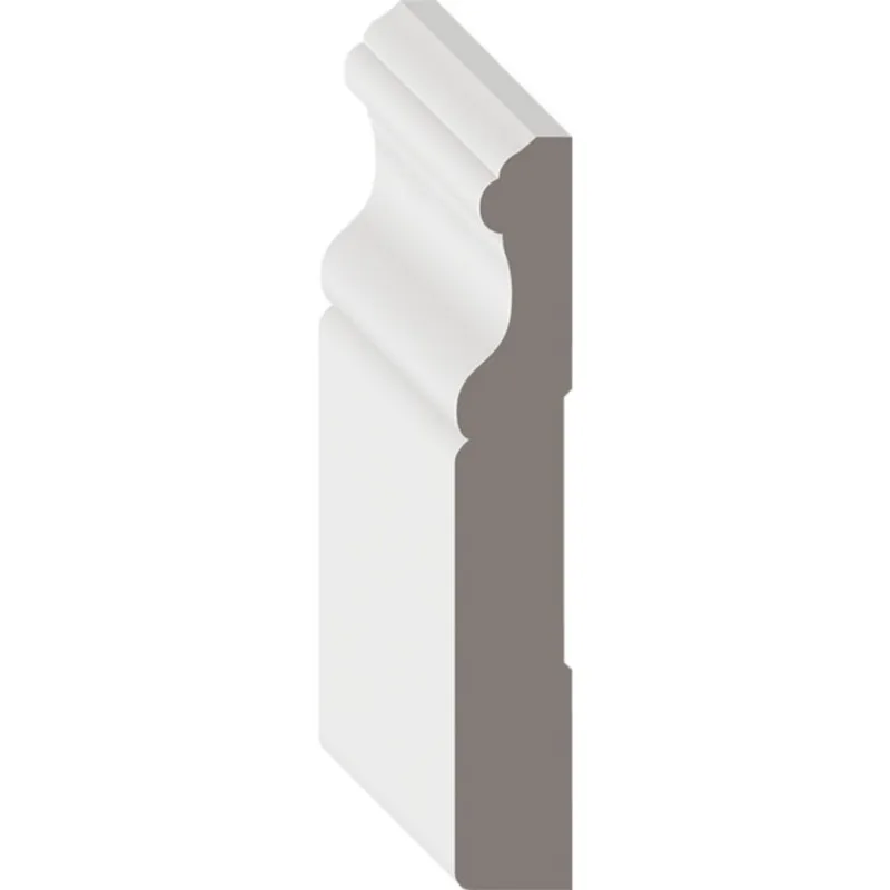 Metrie 5/8-in x 4-in x 14-ft MDF Baseboard