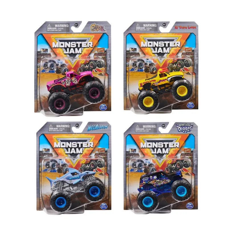 Monster Jam Vehículo Metálico 1:64