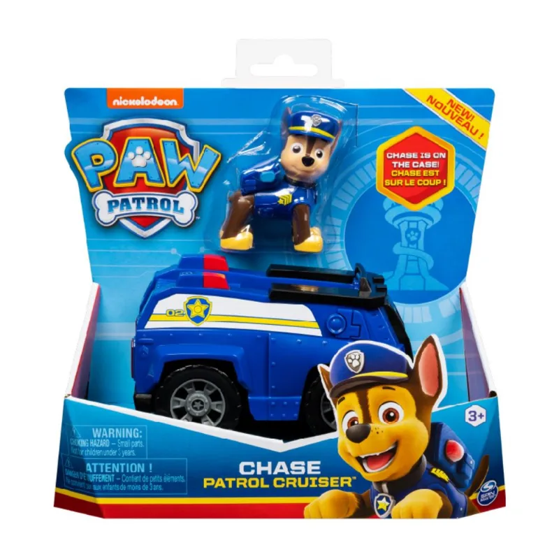 Vehículo Paw Patrol con figura chase