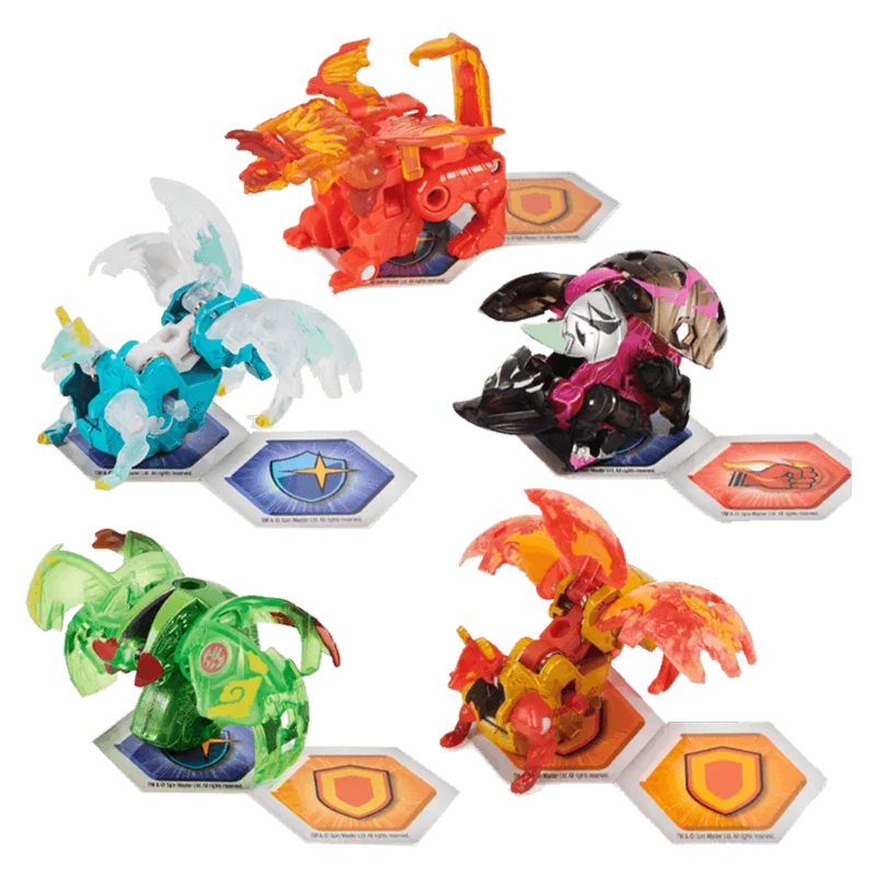 Bakugan Evolutions Figuras Premium|Incluye Tarjetas Coleccionables