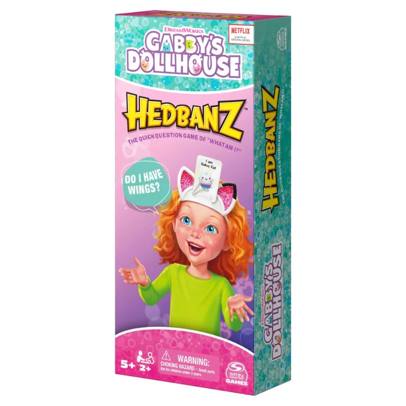 Juego de Mesa Hedbanz GABBYS DOLLHOUSE
