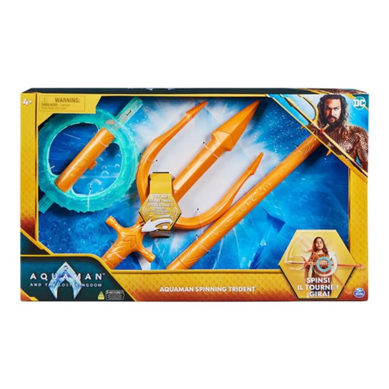 Aquaman Tridente Giratorio Mecánico 36811