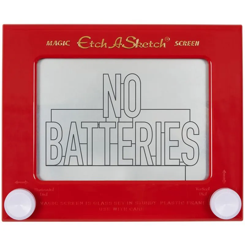 Drawing Toy Etch A Sketch Classic Red Para Crianças De 3 Anos Ou Mais