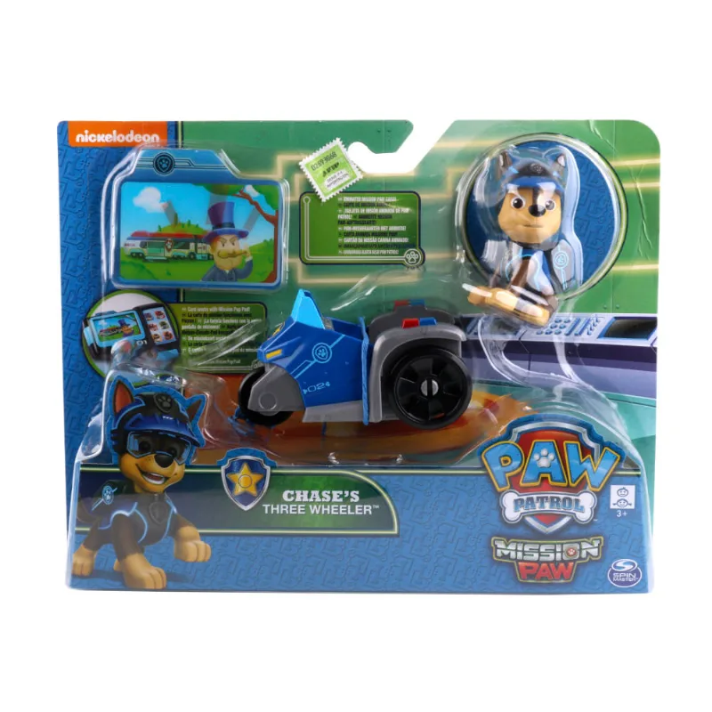 Figura Con Mini Vehiculo Paw Patrol
