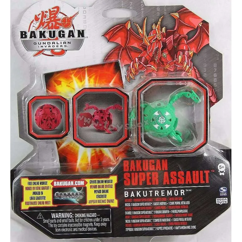 Bakugan Super Assault Bakutremor Verde